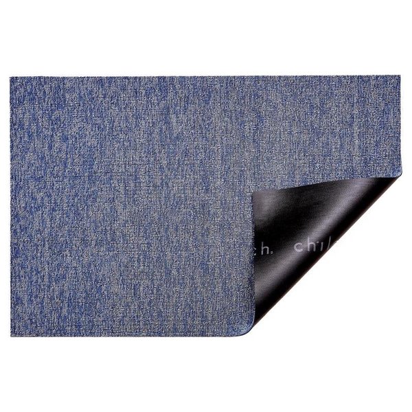 Chilewich 36 in. L X 24 in. W Blue Heathered Polyester/Vinyl Utility Mat 200551-008